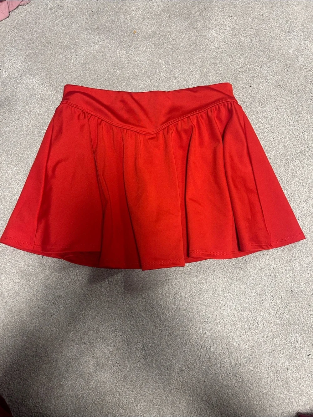 adidas Red Performance Skort. Soze 10/12